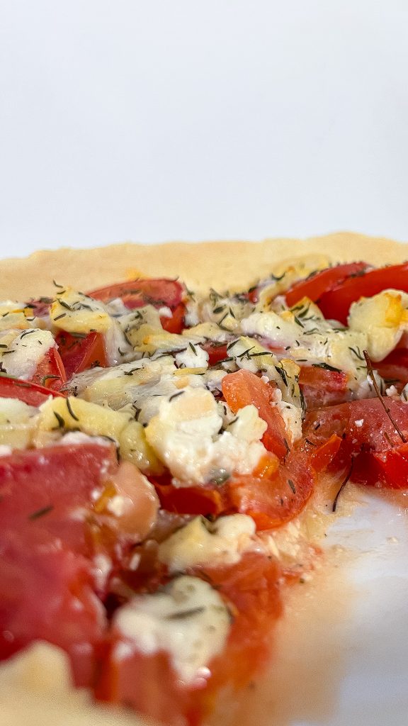 Tarte chèvre tomate