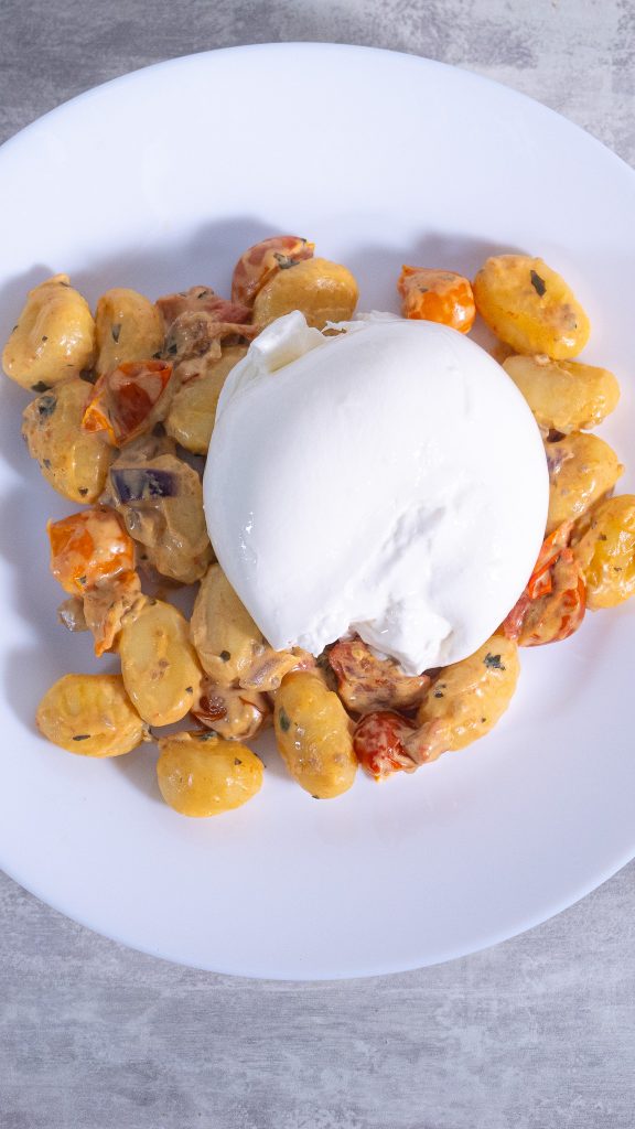 Gnocchi tomate burrata