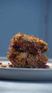 Carrés crumble croustillants