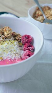 Smoothie bowl framboise