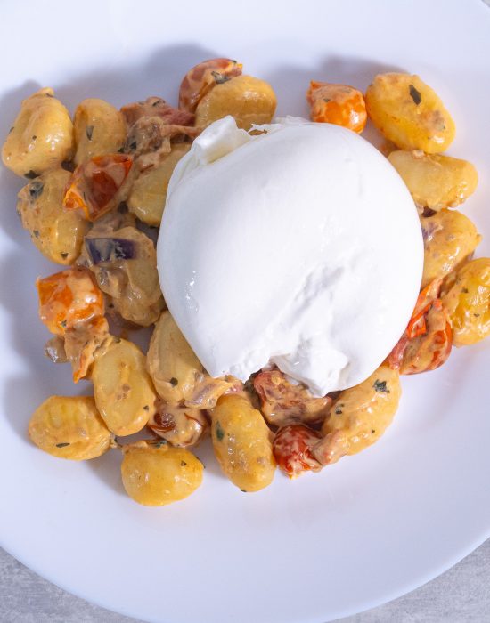 Gnocchi tomate burrata