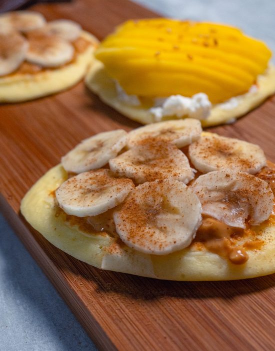 Pancakes gourmands healthy