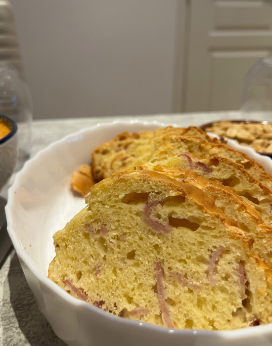 Cake jambon fromage