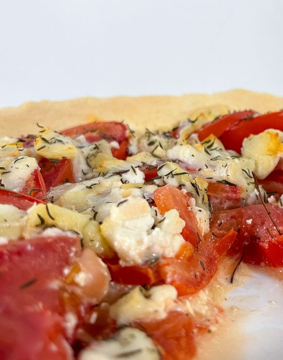 Tarte chèvre tomate