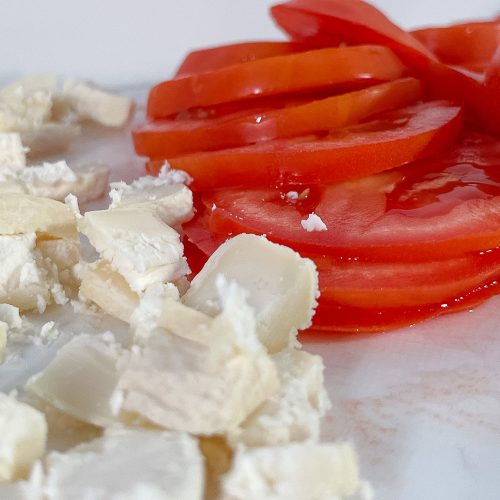 Tarte chèvre tomate